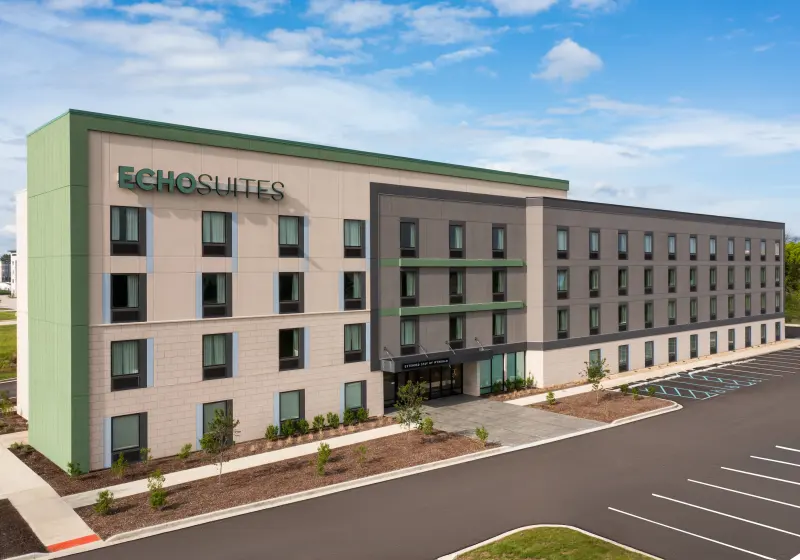 ECHO Suites Extended Stay by Wyndham Indianapolis AmeriPlex exterior